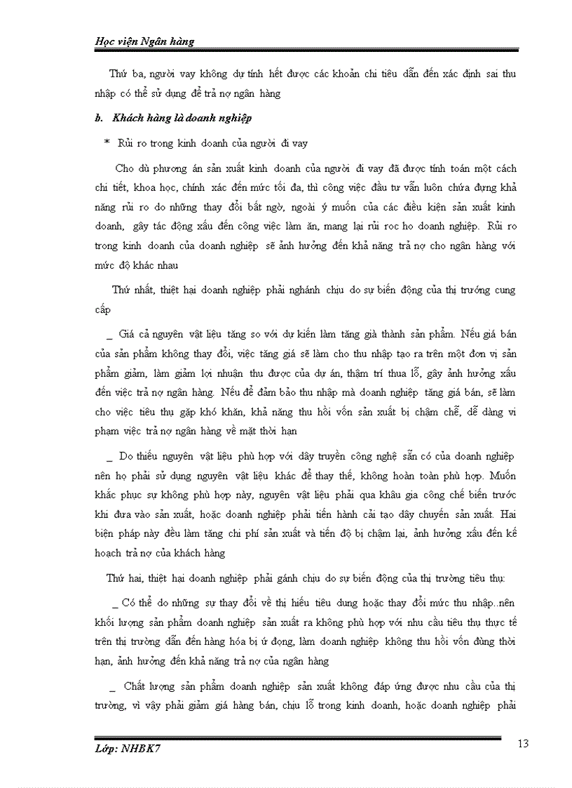 image for page Giải pháp phòng ngừa hạn chế rủi ro tín dụng tại NHNO PTNT thành phố Hà Đông 1