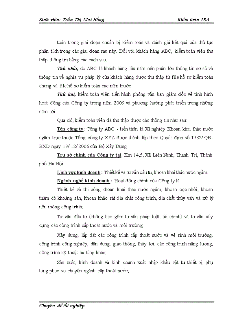 image for page Tìm hiểu kiểm toán khoản mục chi phí xây lắp dở dang trong kiểm toán báo cáo tài chính của Công ty ABC do Công ty TNHH Dịch vụ Tư vấn Tài chính Kế toán và Kiểm toán AASC thực hiện