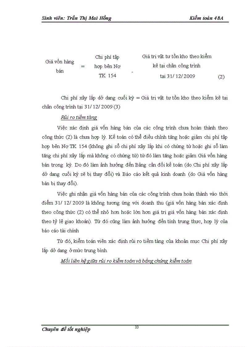 image for page Tìm hiểu kiểm toán khoản mục chi phí xây lắp dở dang trong kiểm toán báo cáo tài chính của Công ty ABC do Công ty TNHH Dịch vụ Tư vấn Tài chính Kế toán và Kiểm toán AASC thực hiện