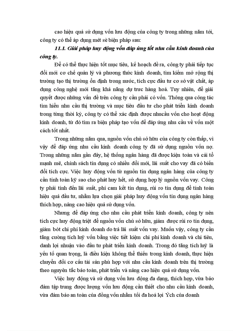 image for page Một số biện pháp nâng cao hiệu quả sử dụng vốn kinh doanh tại Công ty Tạp phẩm và bảo hộ lao động 1