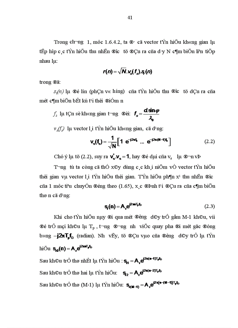image for page Xử lý tín hiệu không gian thời gian