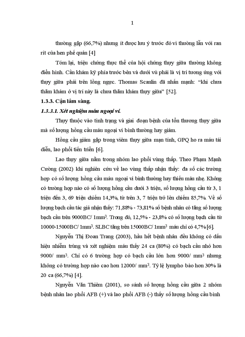 image for page Nghiên cứu đặc điểm lâm sàng cận lâm sàng nguyên nhân ở bệnh nhân có tổn thương phổi thùy giữa điều trị tại khoa Hô hấp Bệnh viện Bạch Mai 1