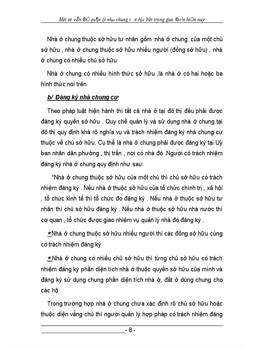 image for page Một số vấn đề quản lý chung cư ở HÀ NỘI trong giai đoạn hiờn nay