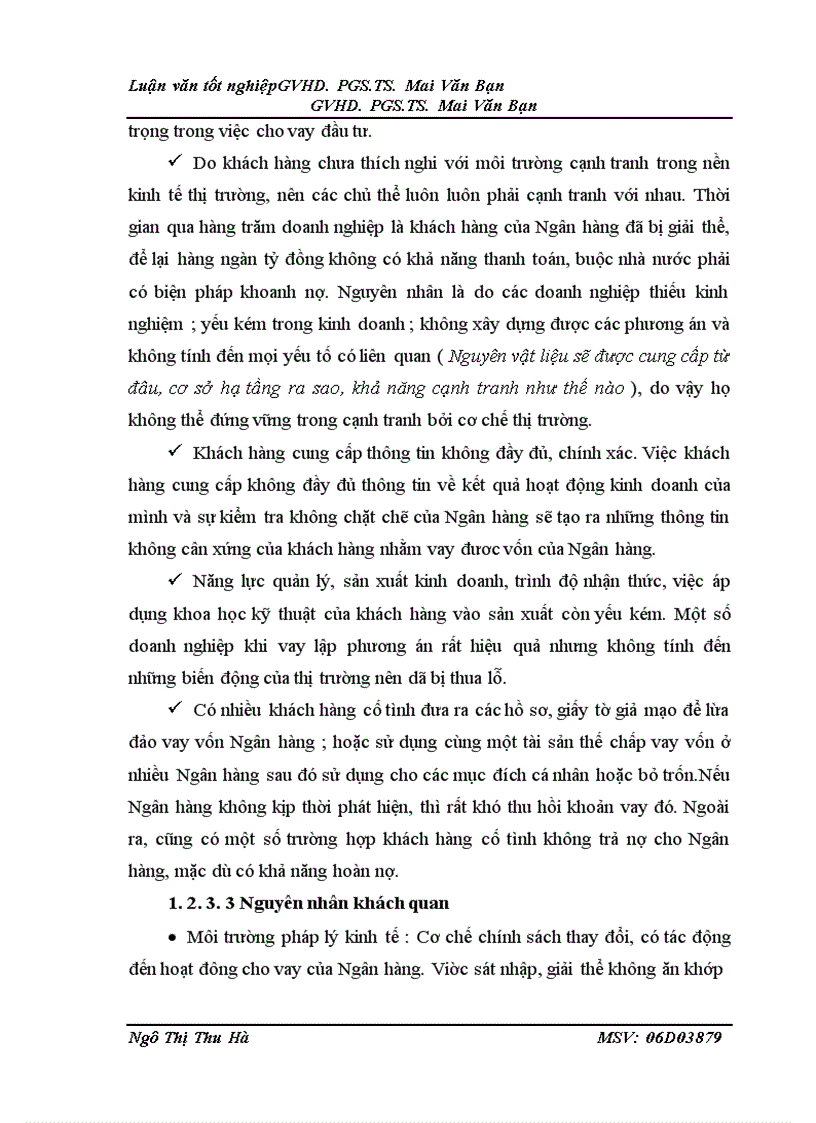 image for page Một số giải pháp góp phần ngăn ngừa và hạn chế rủi ro trong cho vay tại Ngân hàng Thương mại cổ phần Bắc Á chi nhánh Hà Nôi
