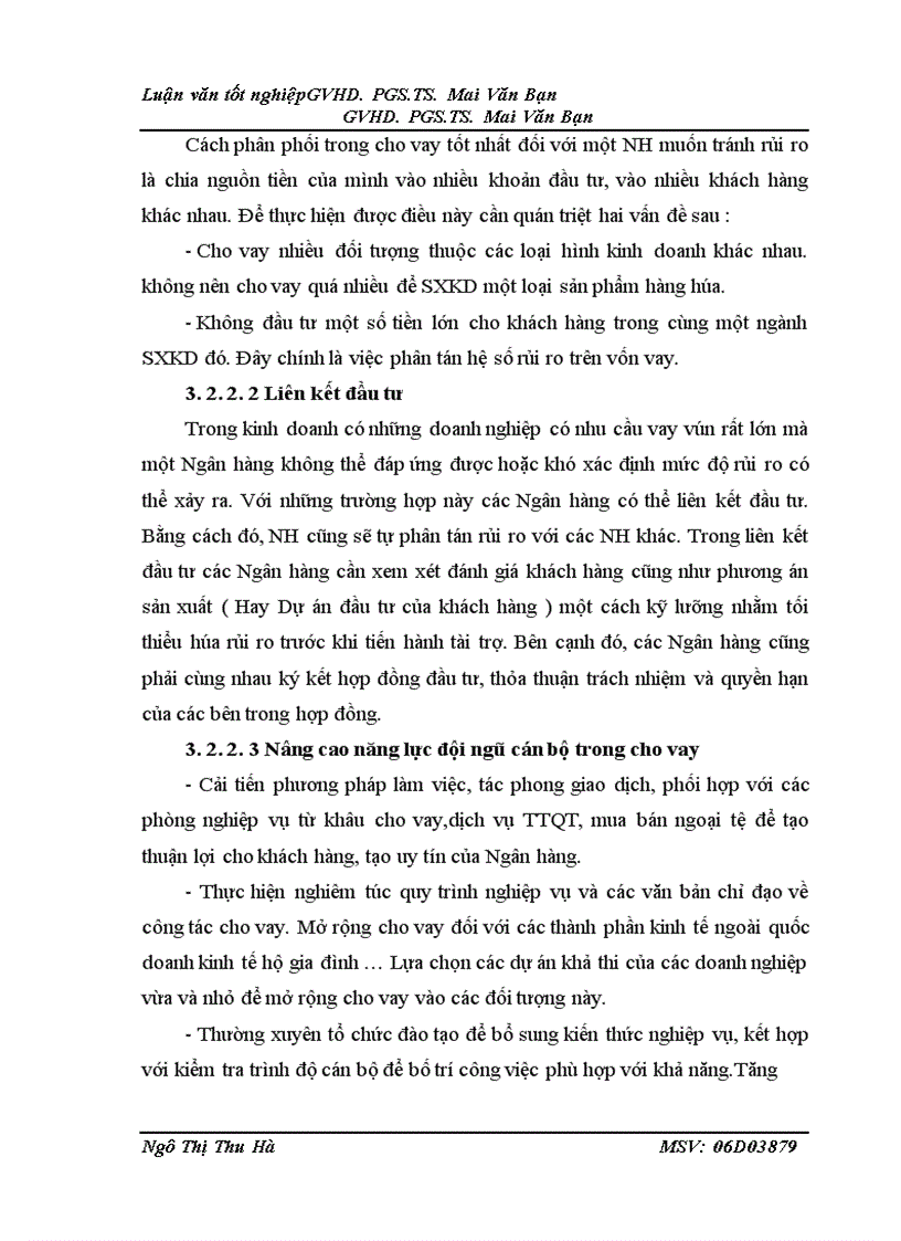 image for page Một số giải pháp góp phần ngăn ngừa và hạn chế rủi ro trong cho vay tại Ngân hàng Thương mại cổ phần Bắc Á chi nhánh Hà Nôi