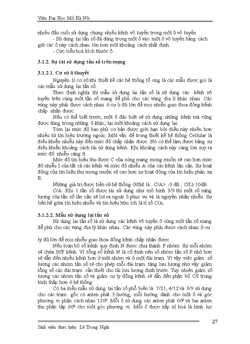 image for page Tổng quan về mạng thông tin di động GSM