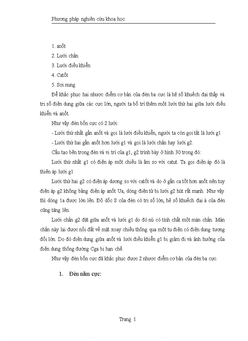 image for page Đèn điện tử