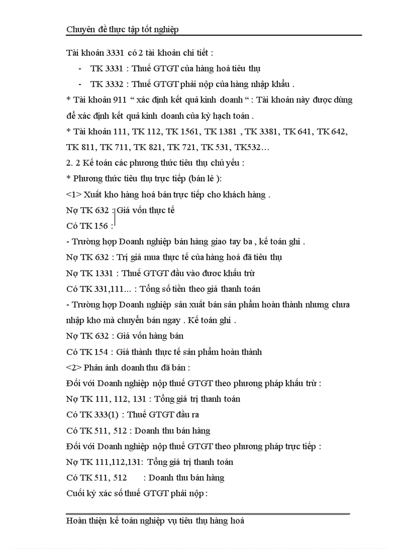 image for page Kế Toán Thành Phẩm Tiêu Thụ và Xác Định kết quả tiêu thụ tại Công ty cổ phần Tứ Gia 1