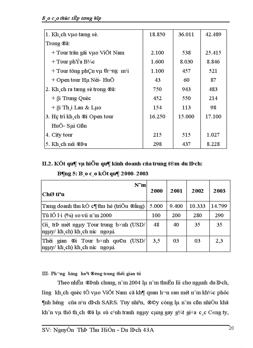 image for page Báo cáo thực tập tổng hợp tại Công ty Du lịch Dịch vụ Hà Nội Toserco