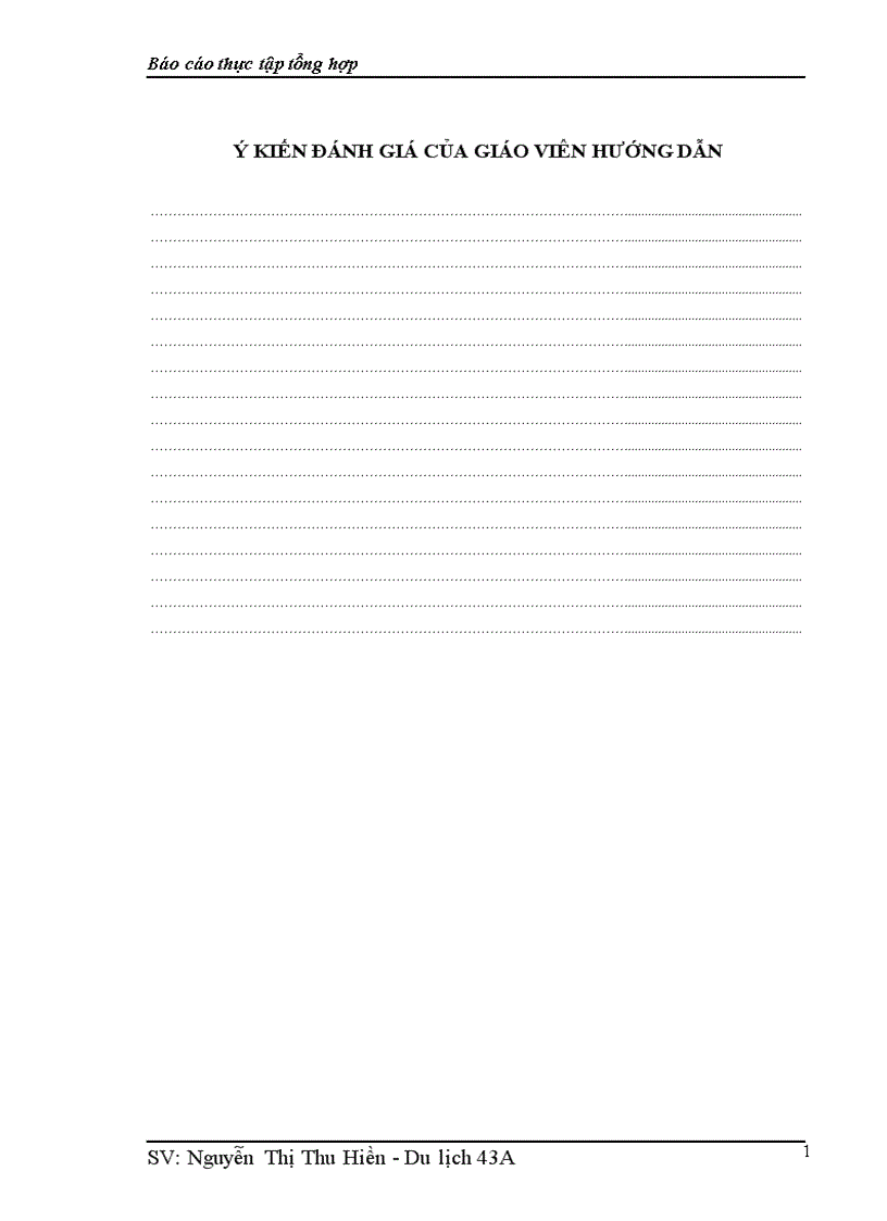 image for page Báo cáo thực tập tổng hợp tại Công ty Du lịch Dịch vụ Hà Nội Toserco