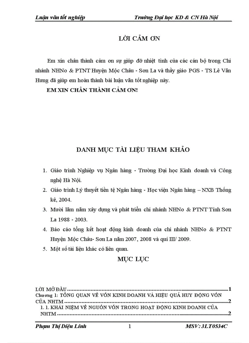 image for page Một số giải pháp nâng cao hiệu quả huy động vốn tại Chi nhánh NHNo PTNT Huyện Mộc Châu Sơn La