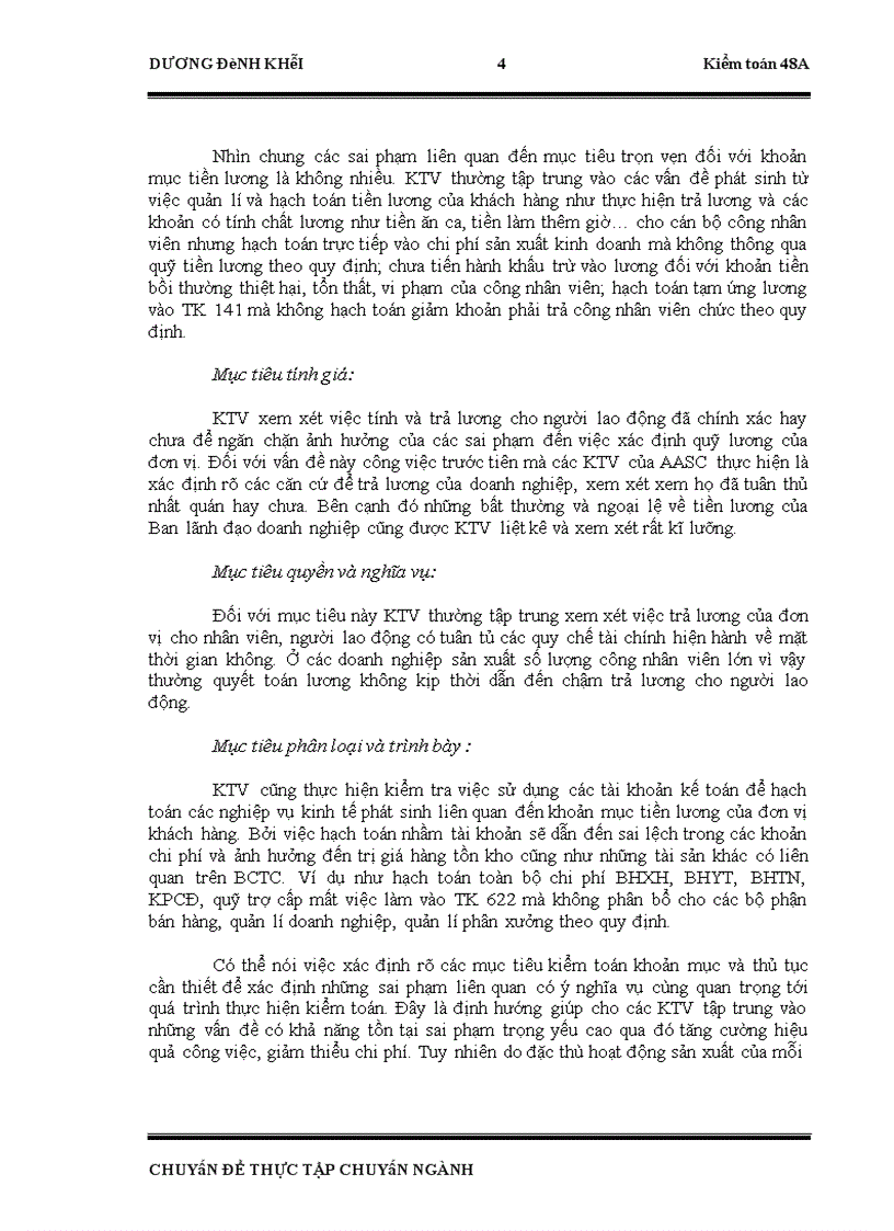 image for page Hoàn thiện kiểm toán khoản mục tiền lương trong kiểm toán BCTC doanh nghiệp sản xuất do Công ty TNHH Dịch vụ Tư Vấn Tài chính Kế toán và Kiểm toán AASC thực hiện 1