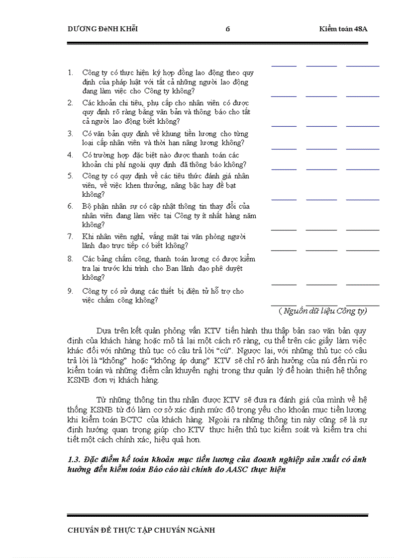 image for page Hoàn thiện kiểm toán khoản mục tiền lương trong kiểm toán BCTC doanh nghiệp sản xuất do Công ty TNHH Dịch vụ Tư Vấn Tài chính Kế toán và Kiểm toán AASC thực hiện 1