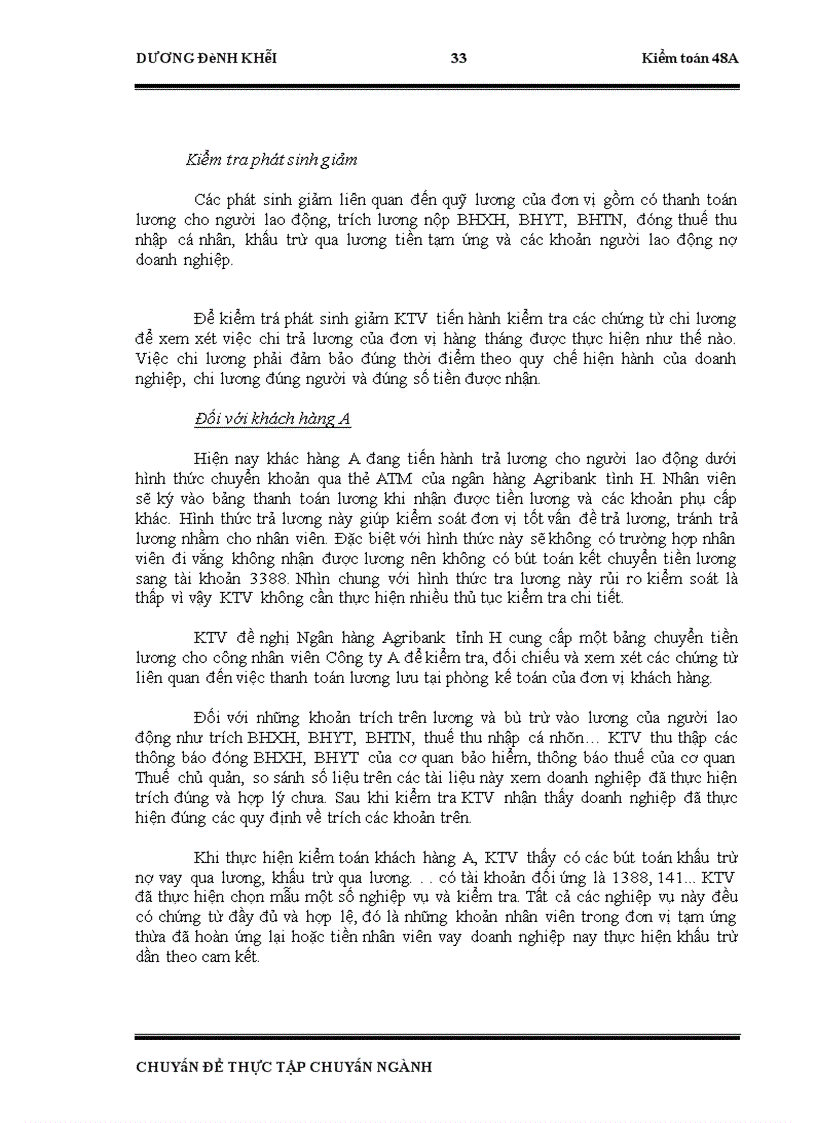 image for page Hoàn thiện kiểm toán khoản mục tiền lương trong kiểm toán BCTC doanh nghiệp sản xuất do Công ty TNHH Dịch vụ Tư Vấn Tài chính Kế toán và Kiểm toán AASC thực hiện 1