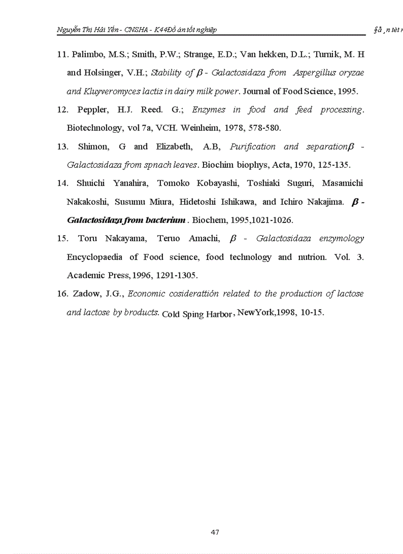 image for page Khảo sát đặc tính và khả năng thu nhận enzym b galactosidaza từ vi khuẩn Sphingomonas paucimobilis BK16