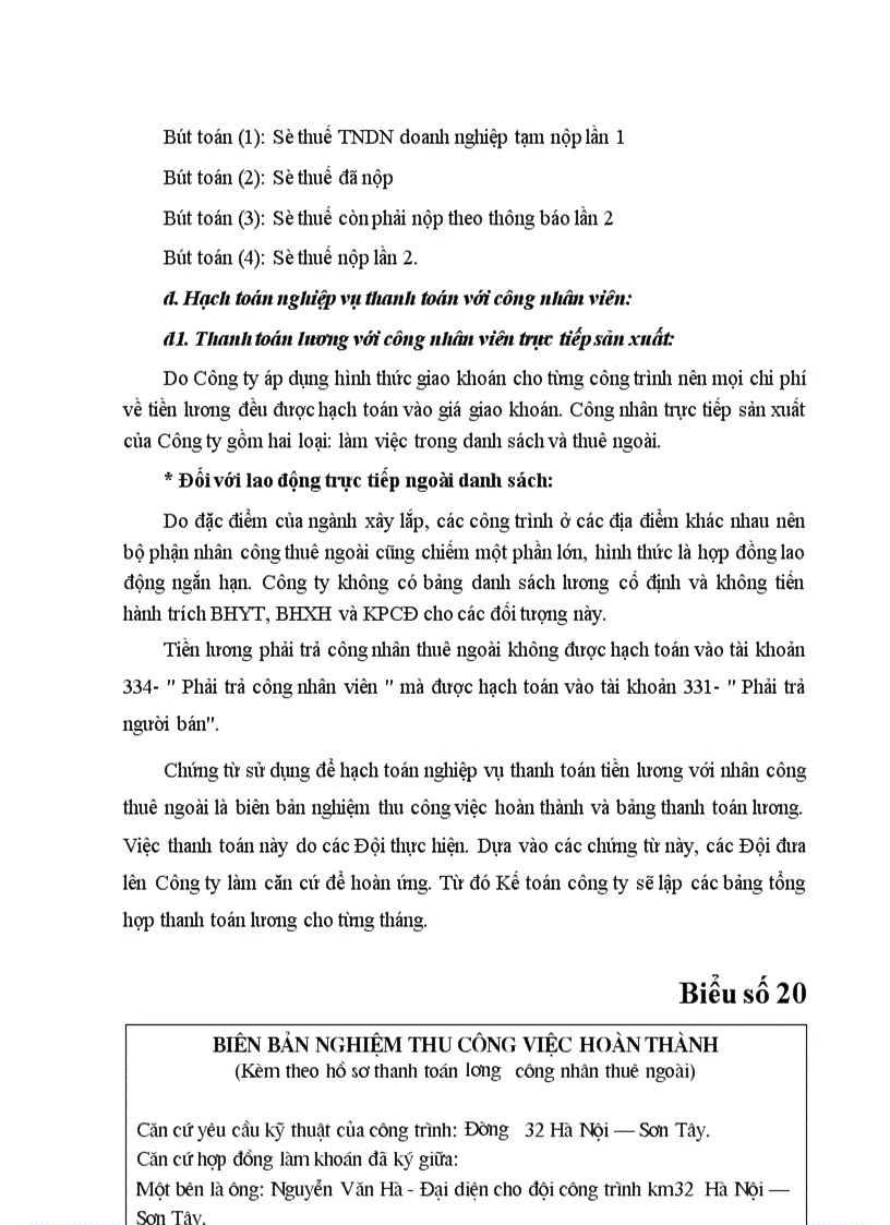 image for page Thực trạng công tác hạch toán các nghiệp vụ thanh toán chủ yếu tại Công ty CTGT