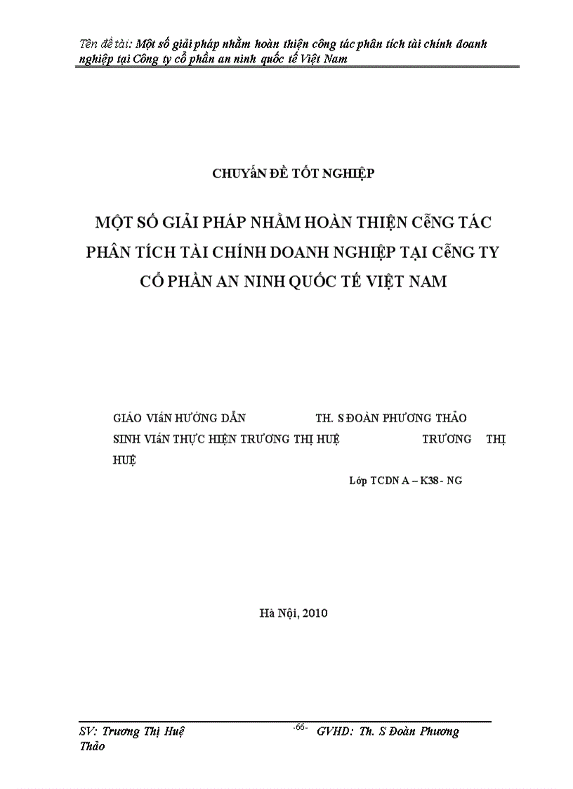 image for page Một số giải pháp nhằm hoàn thiện công tác phân tích tài chính doanh nghiệp tại Công ty Cổ phần an ninh quốc tế Việt Nam 1