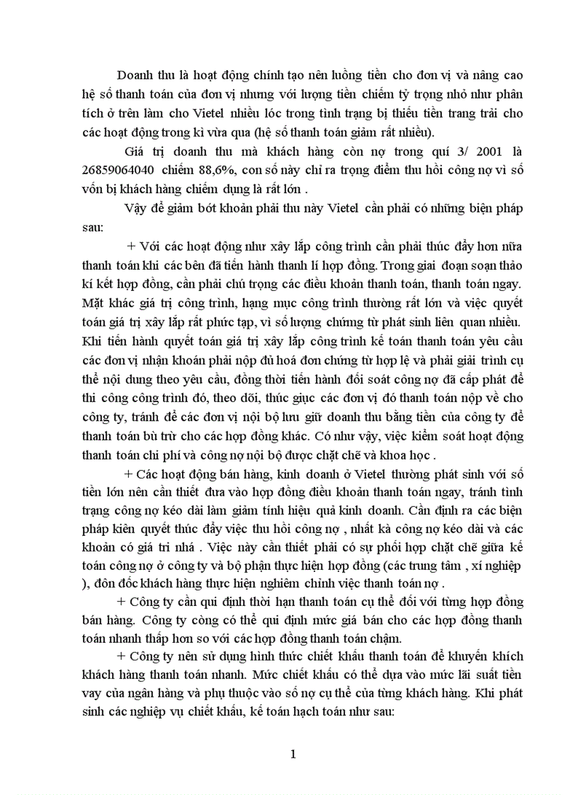 image for page Hoàn thiện hạch toán tiêu thụ và xác định kết quả tiêu thụ tại Công ty điện tử viễn thông quân đôị 1