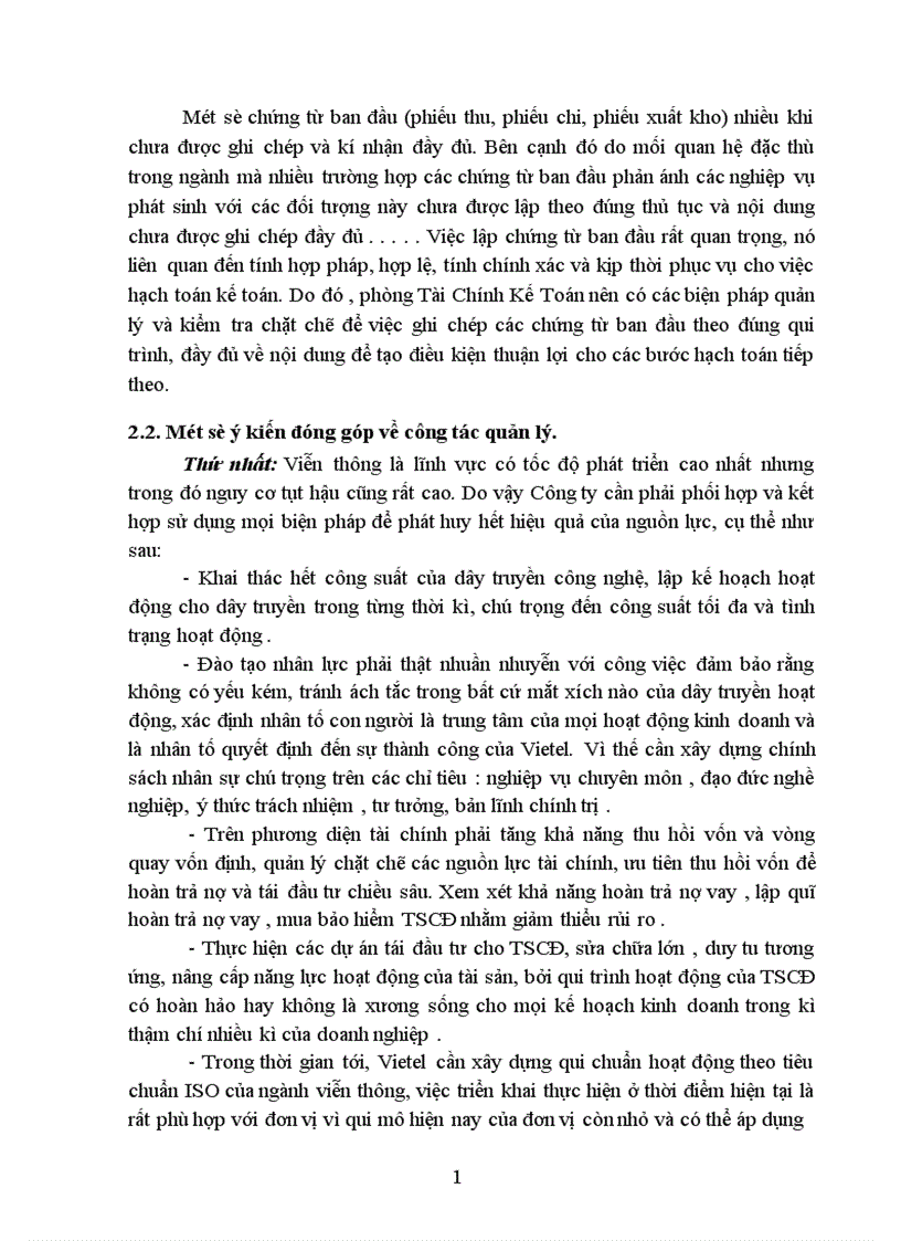 image for page Hoàn thiện hạch toán tiêu thụ và xác định kết quả tiêu thụ tại Công ty điện tử viễn thông quân đôị 1