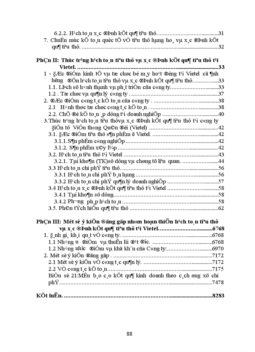 image for page Hoàn thiện hạch toán tiêu thụ và xác định kết quả tiêu thụ tại Công ty điện tử viễn thông quân đôị 1