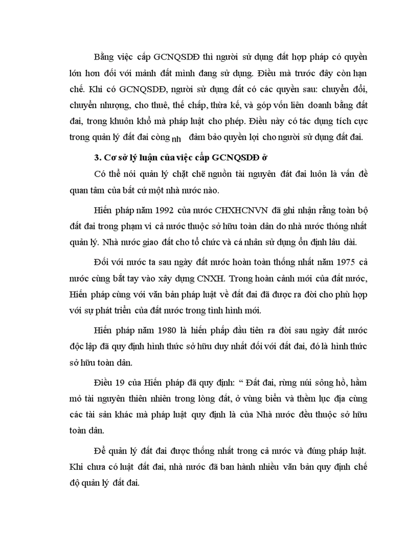 image for page Cơ sở khoa khọc của việc cấp giấychứng nhận quyền sử dụng đất cho hộ gia đình cá nhân đang sử dụng đất 1