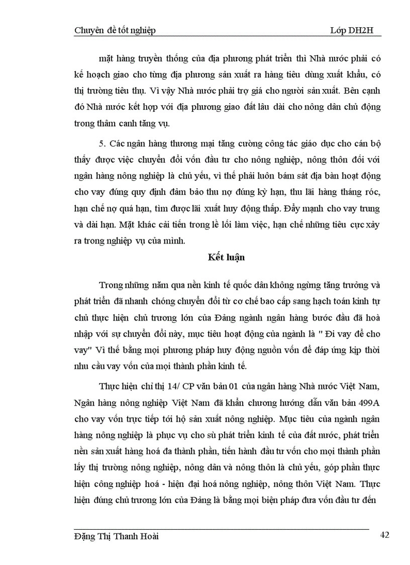 image for page Một số giải pháp nhằm nâng cao hiệu quả cho vay hộ sản xuất tại Ngân hàng nông nghiệp và Phát triển nông thôn huyện Thanh Trì 1