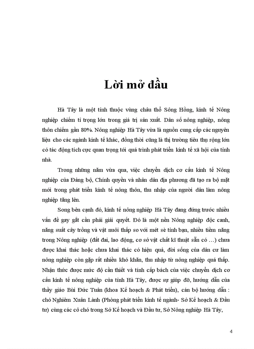 image for page Chuyển dịch cơ cấu kinh tế nông nghiệp Hà Tây thực trạng và giải pháp