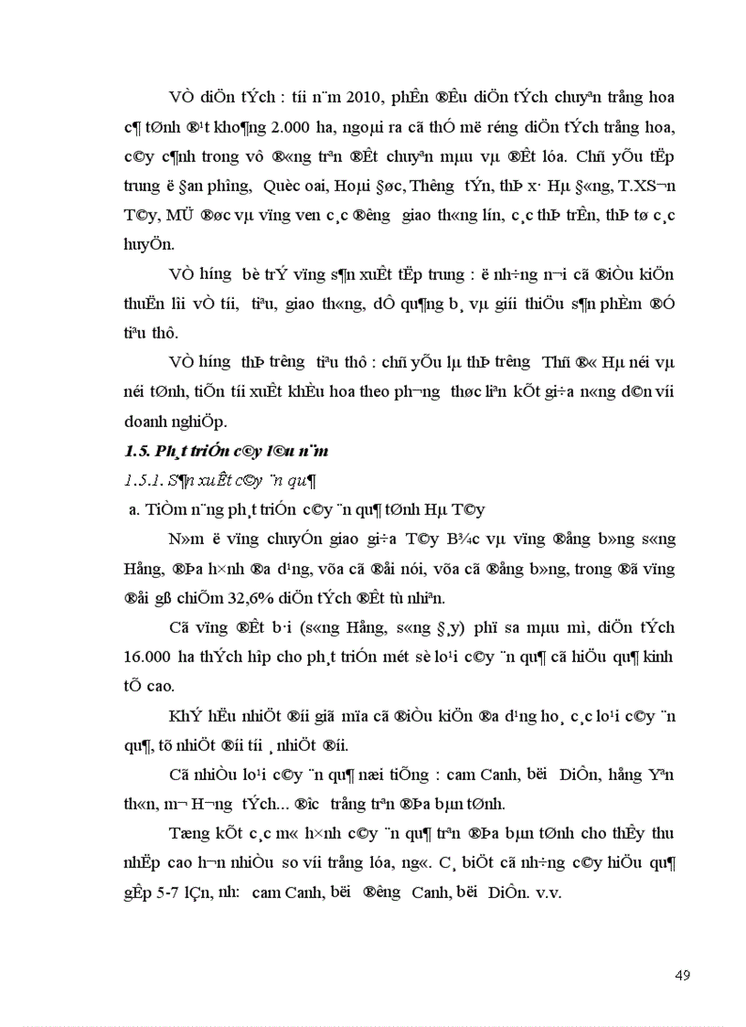 image for page Chuyển dịch cơ cấu kinh tế nông nghiệp Hà Tây thực trạng và giải pháp