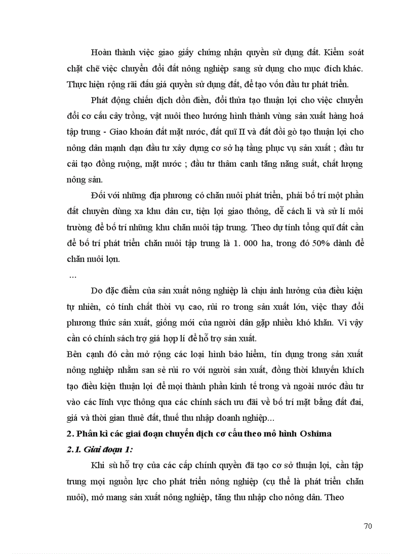 image for page Chuyển dịch cơ cấu kinh tế nông nghiệp Hà Tây thực trạng và giải pháp