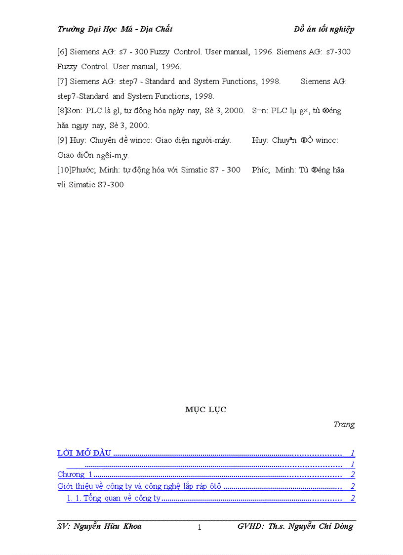 image for page Xây dựng hệ thống điều khiển tự động cho các lò sấy trong công nghệ sơn xe ô tô con của công ty VIDAMCO 1