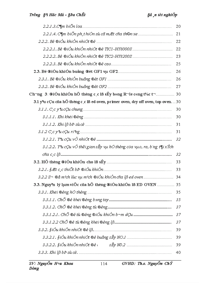 image for page Xây dựng hệ thống điều khiển tự động cho các lò sấy trong công nghệ sơn xe ô tô con của công ty VIDAMCO 1