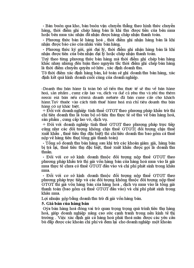 image for page Thực trạng kế toán nghiệp vụ bán hàng ở Công ty Thương mại và Dịch vụ tổng hợp Hà Nội 1