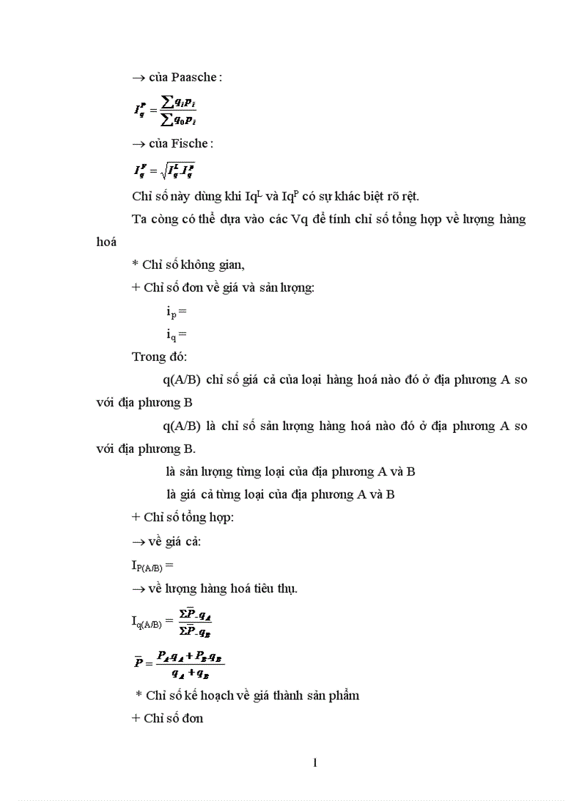 image for page Phương pháp chỉ số thống kê và vận dụng phân tích biến động tổng doanh thu của khách sạn Sông Nhuệ thời kỳ 1996 2000 1