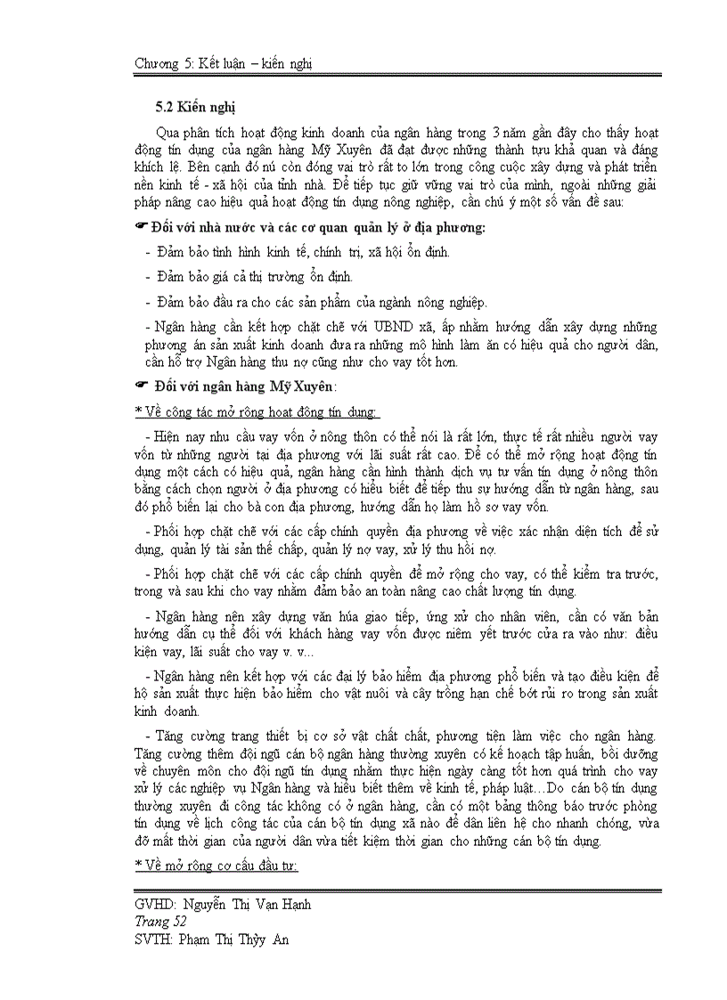 image for page Phân tích đánh giá hoạt động tín dụng nông nghiệp tại ngân hàng TMCP nông thôn Mỹ Xuyên