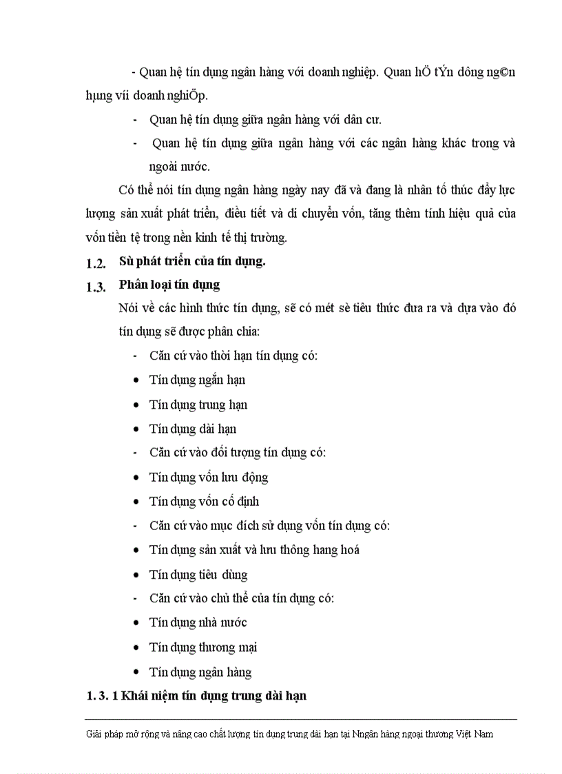 image for page Giải pháp nhằm nâng cao chất lượng tín dụng trung dài hạn tại Ngân hàng Ngoại thương Việt Nam 1