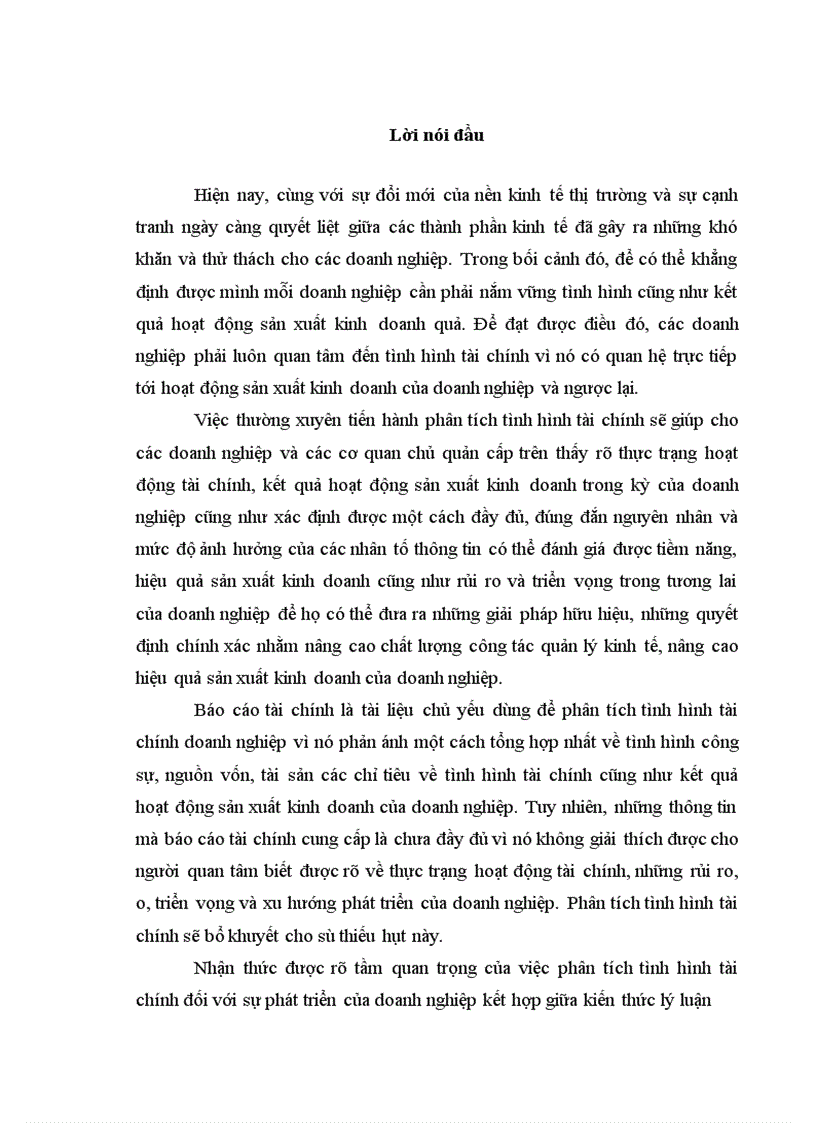 image for page Phân tích tình hình tài chính của Công ty Cơ khí Xây dựng và Lắp máy điện nước 1