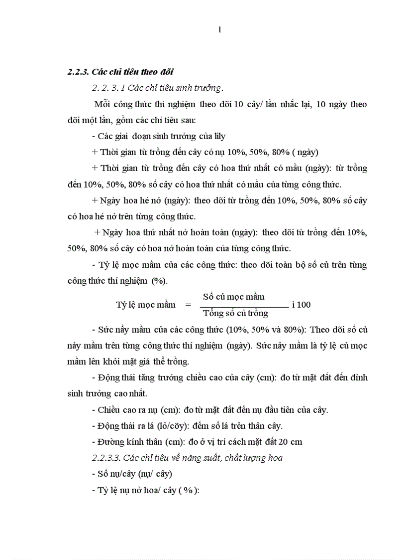 image for page Nghiên cứu ảnh hưởng của độ cao mầm củ đến năng suất chất lượng hoa lily Sorbonne trồng chậu vụ Đông Xuân 2010 2011 tại Thái Nguyên 1