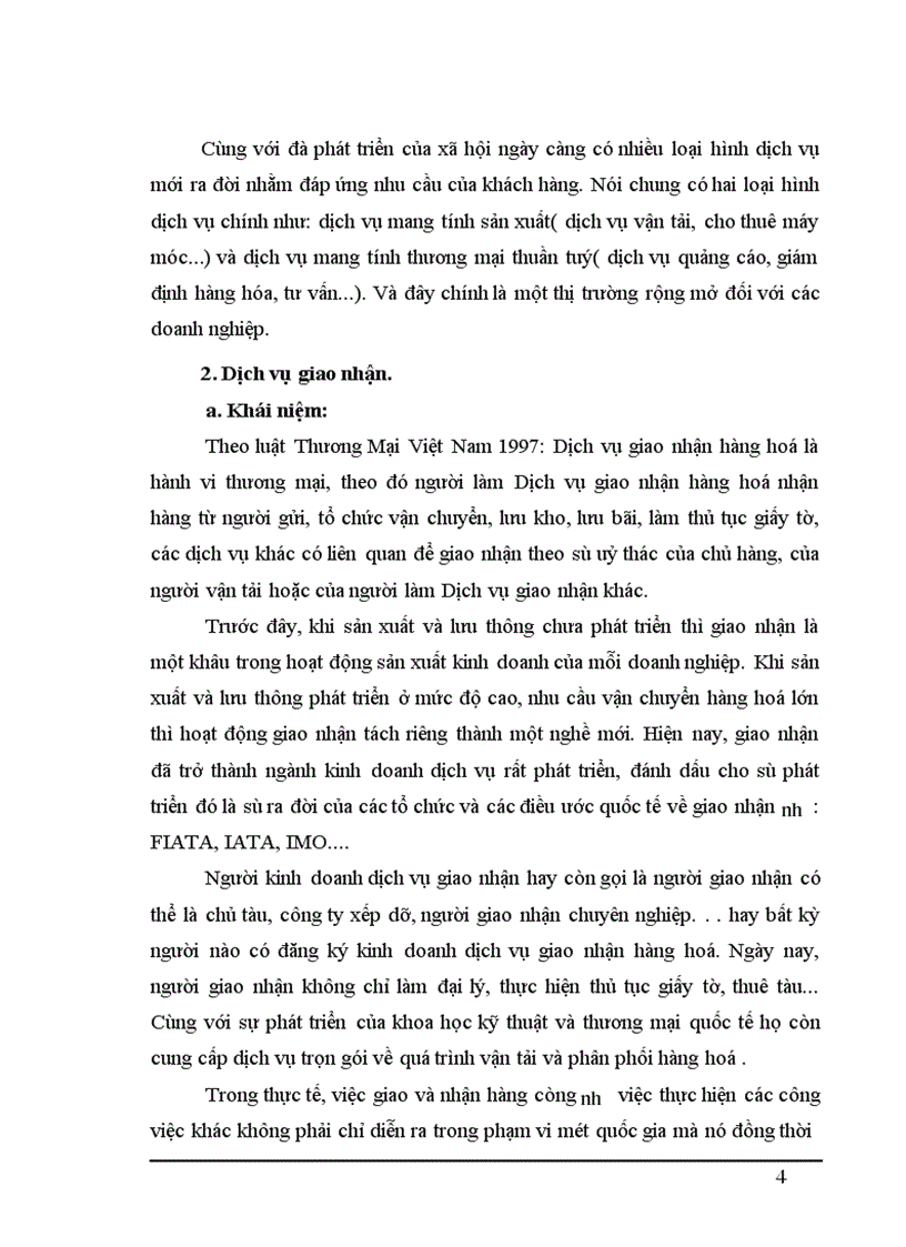 image for page Thực trạng của dịch vụ giao nhận kho vận và một số biện pháp phát triển ở Công ty Vietrans Hà Nội