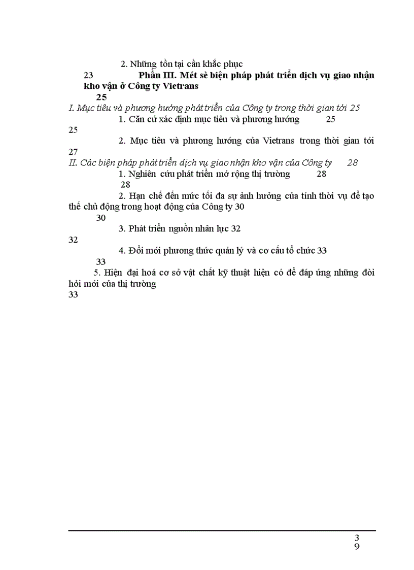image for page Thực trạng của dịch vụ giao nhận kho vận và một số biện pháp phát triển ở Công ty Vietrans Hà Nội