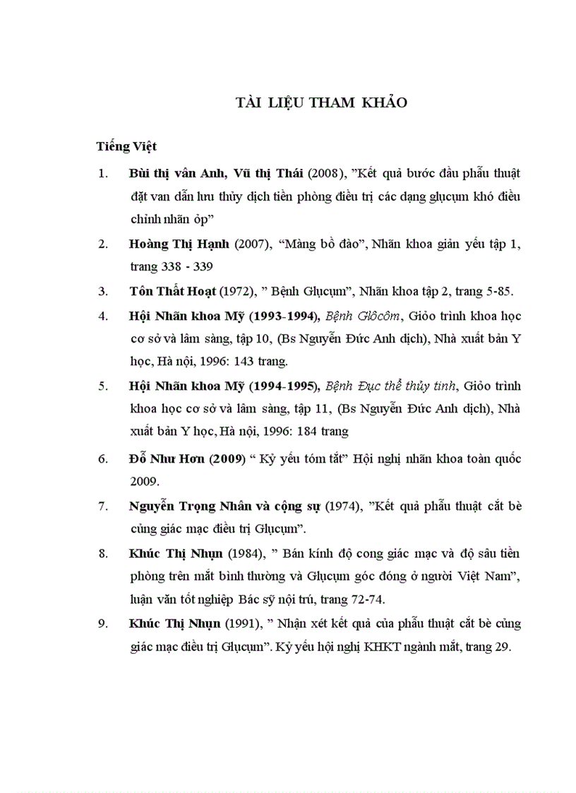 image for page Nghiên cứu đặc điểm lâm sàng và kết quả điều trị biến chứng xẹp tiền phòng sau phẫu thuật Glôcôm