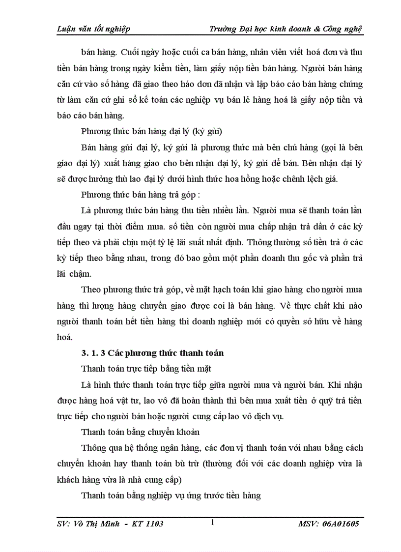 image for page Kế toán bán hàng và xác định kết quả bán hàng tại Công ty TNHH sản xuất và thương mại Hải Long 1