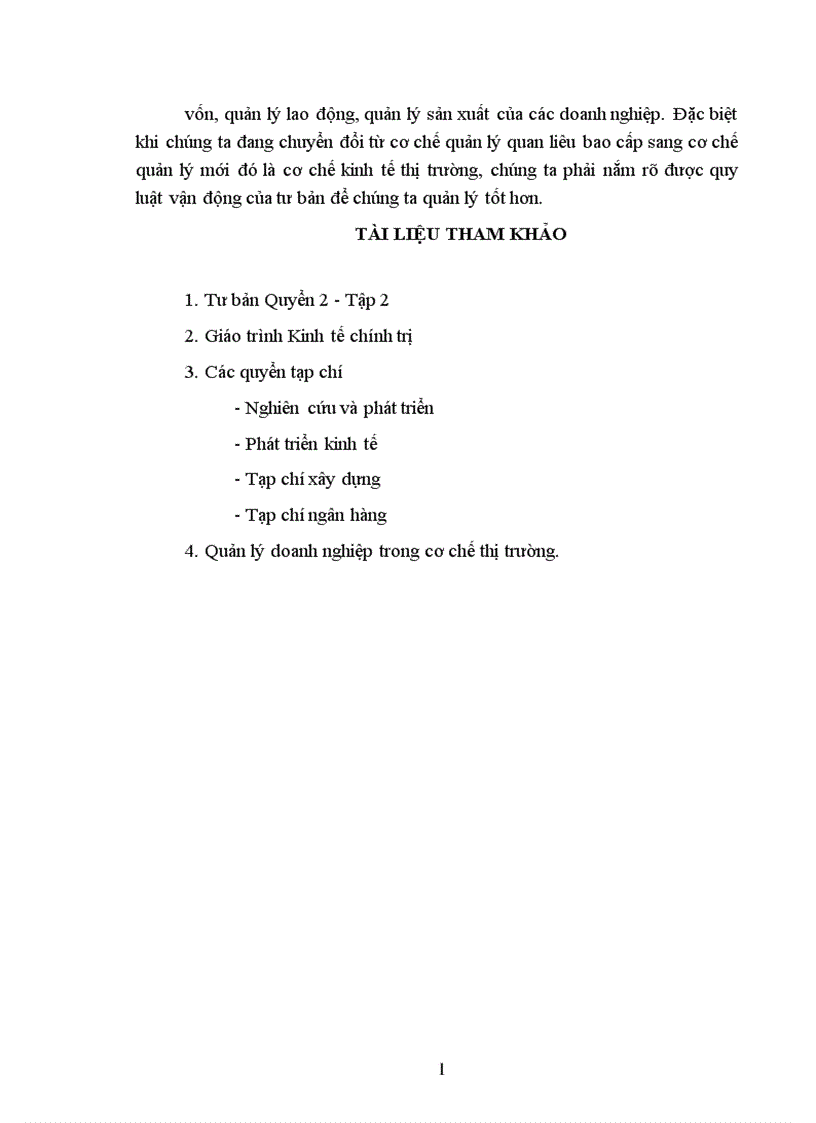 image for page Học thuyết của Máct tuần hoàn và chu chuyển tư bản và sự vận dụng nó vào nền kinh tế nước ta 1