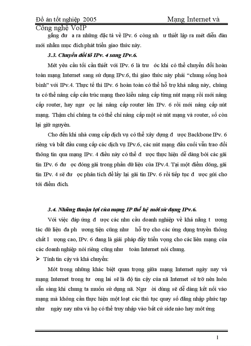 image for page 2005 Mạng Internet và Công nghệ VoIP