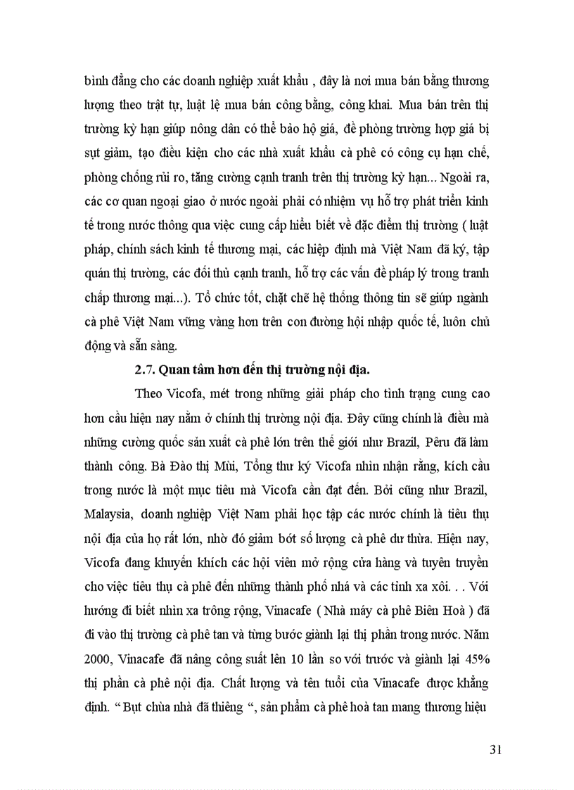 image for page Giải pháp để nâng cao khả năng cạnh tranh của ngành cà phê Việt Nam 1