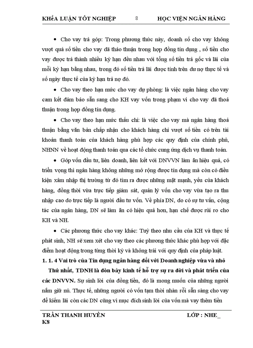 image for page Giải pháp mở rộng tín dụng ngân hàng đối với Doanh nghiệp vừa và nhỏ tại Ngân hàng Thương mại Cổ phần các Doanh nghiệp ngoài Quốc doanh Việt Nam VP Bank