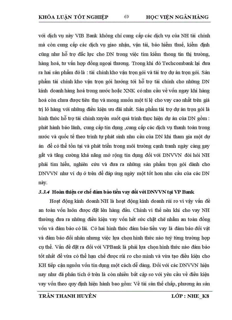 image for page Giải pháp mở rộng tín dụng ngân hàng đối với Doanh nghiệp vừa và nhỏ tại Ngân hàng Thương mại Cổ phần các Doanh nghiệp ngoài Quốc doanh Việt Nam VP Bank