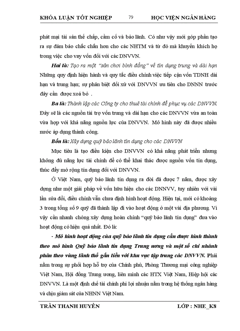 image for page Giải pháp mở rộng tín dụng ngân hàng đối với Doanh nghiệp vừa và nhỏ tại Ngân hàng Thương mại Cổ phần các Doanh nghiệp ngoài Quốc doanh Việt Nam VP Bank