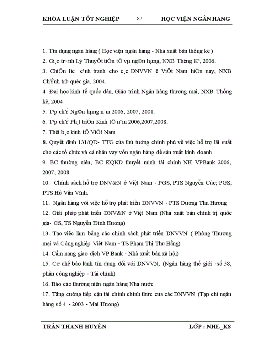 image for page Giải pháp mở rộng tín dụng ngân hàng đối với Doanh nghiệp vừa và nhỏ tại Ngân hàng Thương mại Cổ phần các Doanh nghiệp ngoài Quốc doanh Việt Nam VP Bank