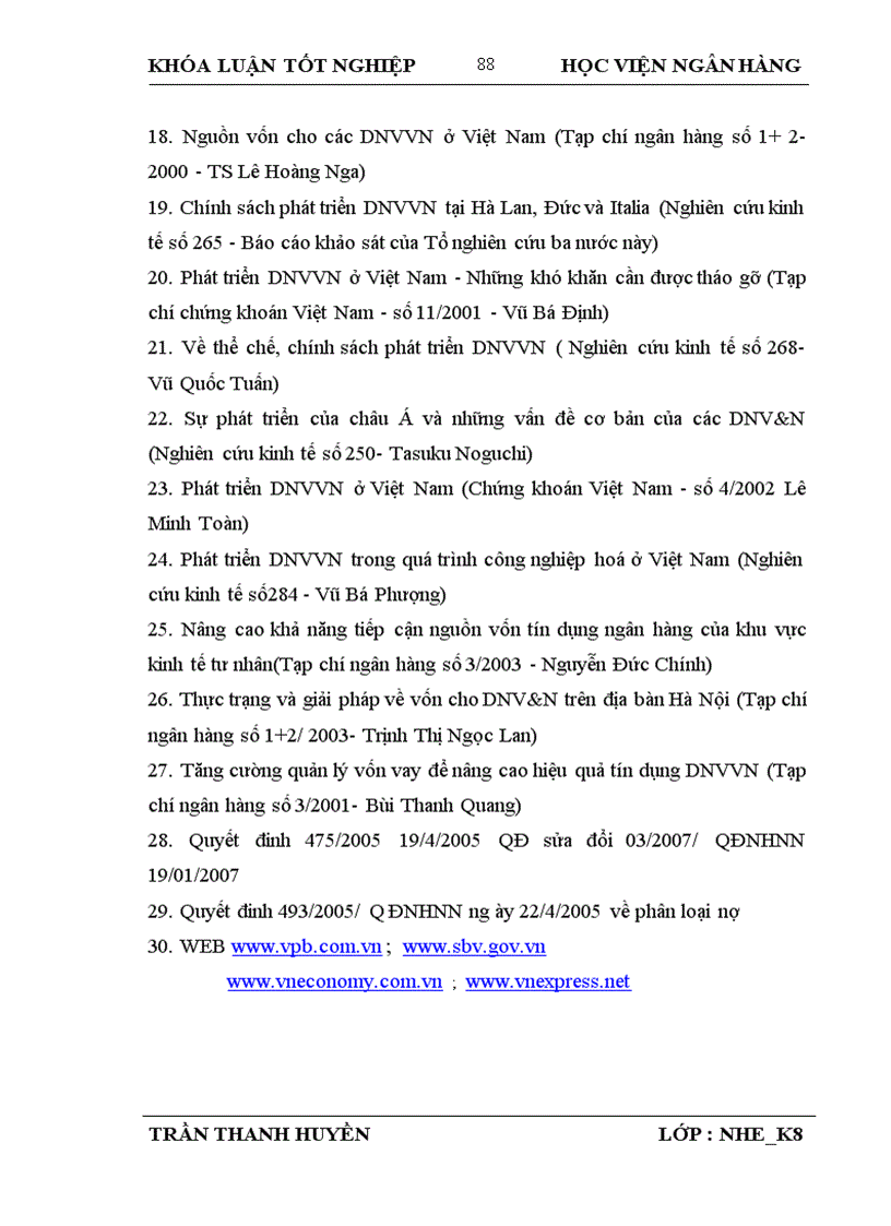 image for page Giải pháp mở rộng tín dụng ngân hàng đối với Doanh nghiệp vừa và nhỏ tại Ngân hàng Thương mại Cổ phần các Doanh nghiệp ngoài Quốc doanh Việt Nam VP Bank