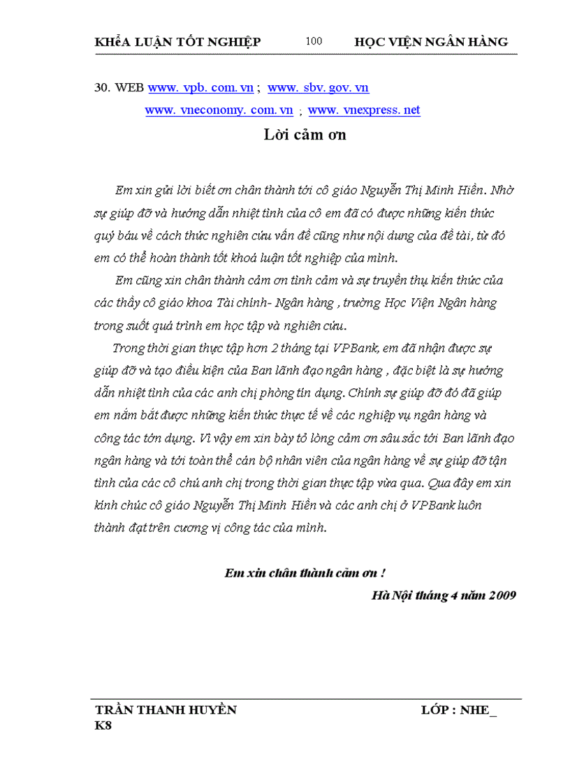 image for page Giải pháp mở rộng tín dụng ngân hàng đối với Doanh nghiệp vừa và nhỏ tại Ngân hàng Thương mại Cổ phần các Doanh nghiệp ngoài Quốc doanh Việt Nam VP Bank